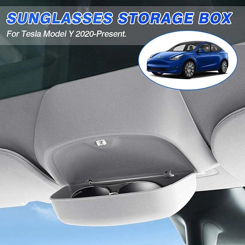 Sunglasses Case & Organizer for Tesla Model 3/Y