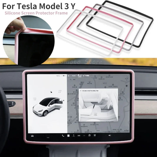 SleekShield: Tesla Model 3/Y Silicone Protective Frame