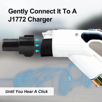 EV Charger Connector - J1772 to Tesla Socket Adapter