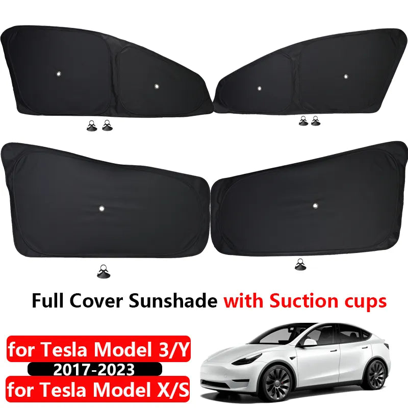 Ultimate Sunshade Comfort for Your Tesla 2017-2023 Models