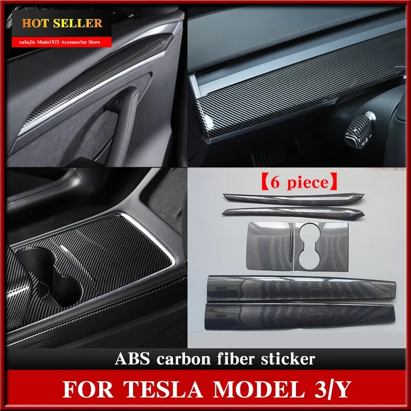 Tesla Model 3/Y Center Console Trim