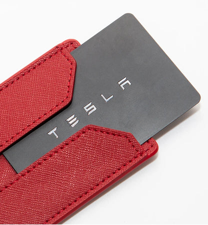 LuxLeather Shield - The Ultimate Tesla Model 3 Model Y Card Key Case