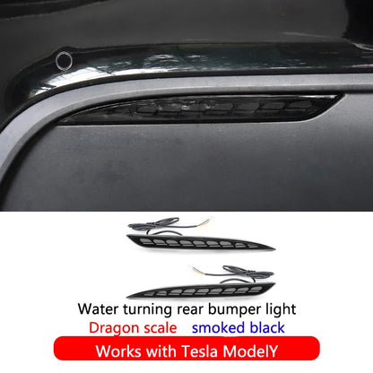 SafetyBeam: TurnGuard bumper lights for Tesla Model 3/Y 2024