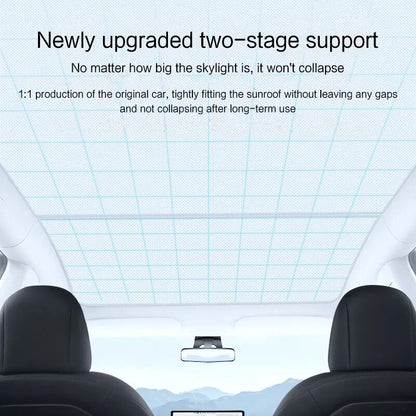 CoolDrive Sunshade: Ultimate Comfort for Your Tesla Model 3 or Model Y