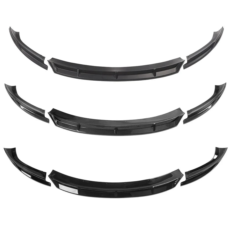 StealthGlide: Front Bumper Lip Kit for Tesla Model 3+ 2024