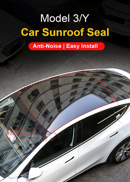 Tesla Model 3/Y Sunroof Seal Strip - SilenceMaster 2023 Edition