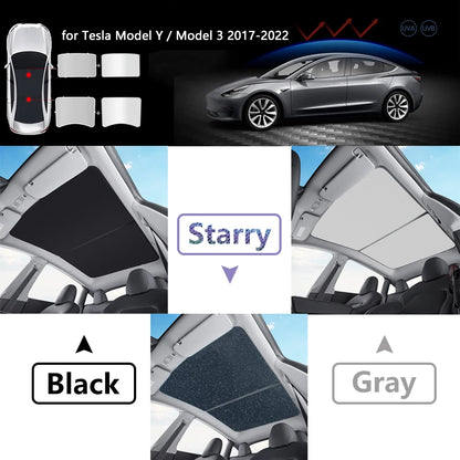 SunGuard ProShield: Advanced Split Sunshade for Tesla Model 3 & Model Y