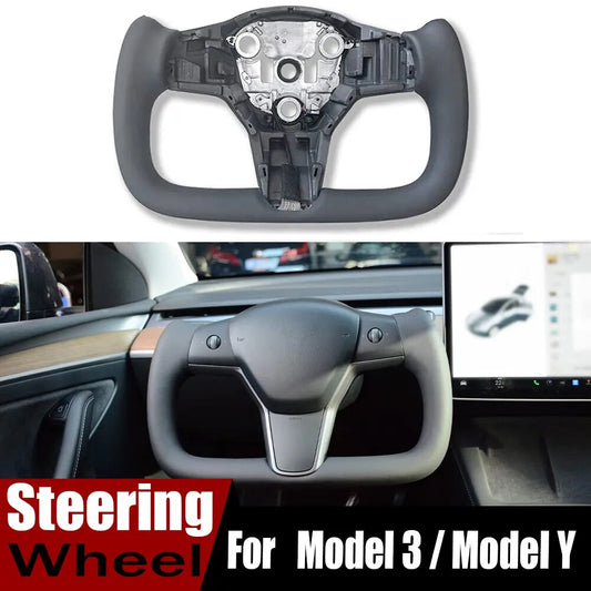 YOKE TSW134 Nappa Leather Steering Wheel for Tesla Model 3 & Model Y