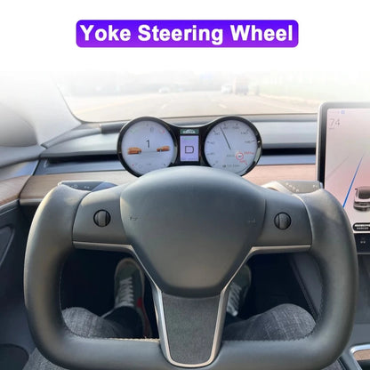 Racer's Edge Yoke SW203 Steering Wheel for Tesla Model 3 Model Y