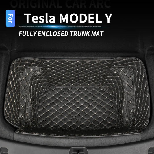 LuxeGuard Trunk and Front Storage Pads for Tesla Model Y