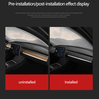 "Refined Elegance" Dashboard Decals and Center Console Board Protector for Tesla Model 3/Y