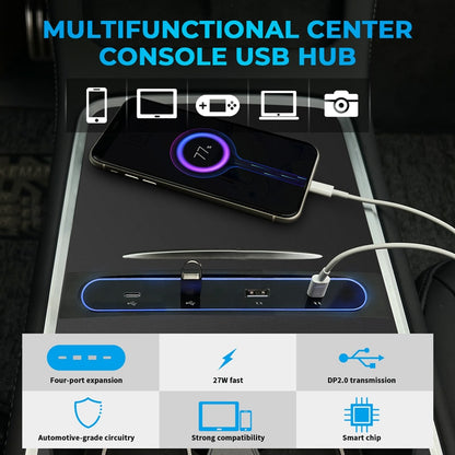 PowerHub 27W - The Ultimate Car Charging Solution
