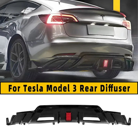 Rear Diffuser for Tesla Model 3 (2016-2023)