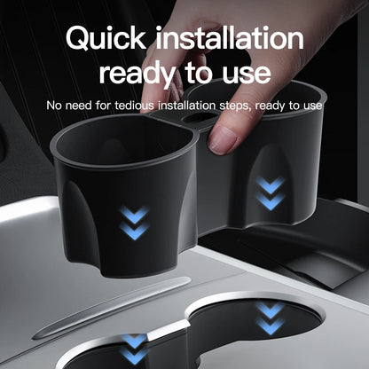 Silicone Cup Holder for Tesla Model Y/3/3+