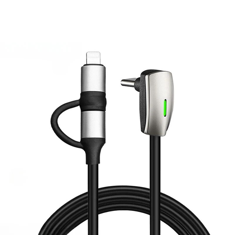 TurboCharge 60W USB Type-C & 27W Lightning Charger Cable