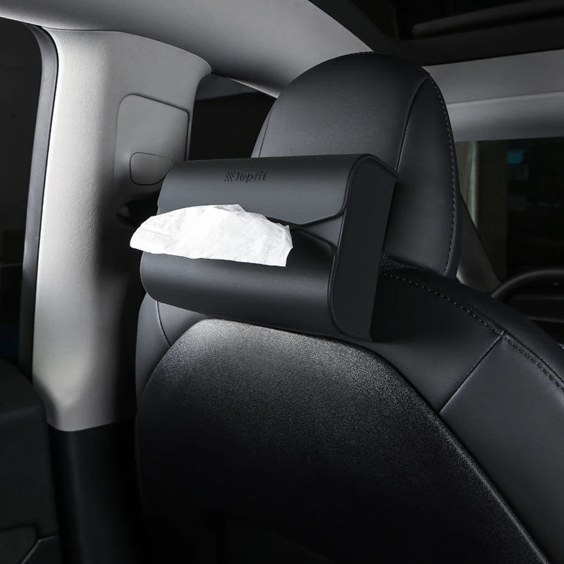 Car Tissue Box Storage Bag: The Ultimate Interior Car Accessory for Tesla Model 3/Y