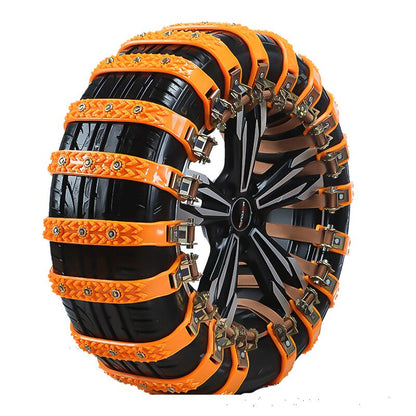 WinterPro Tire Chains - Ultimate Traction and Stability on Snowy Roads
