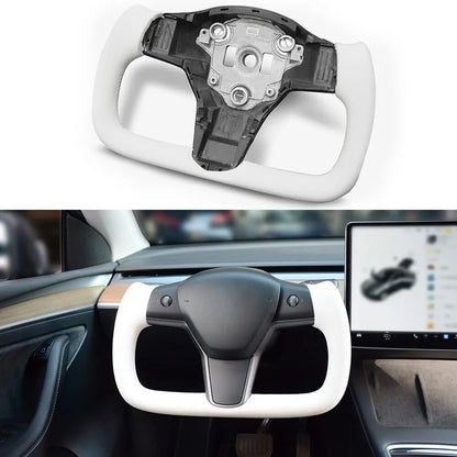 YOKE TSW134 Nappa Leather Steering Wheel for Tesla Model 3 & Model Y