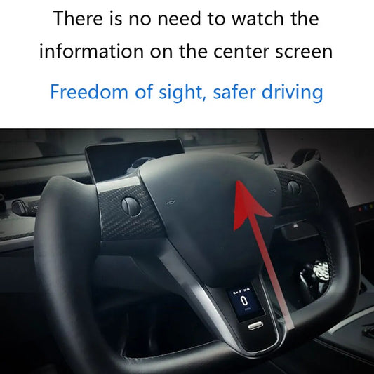 InfoView Steering Wheel Mini Screen - Upgrade Your Drive