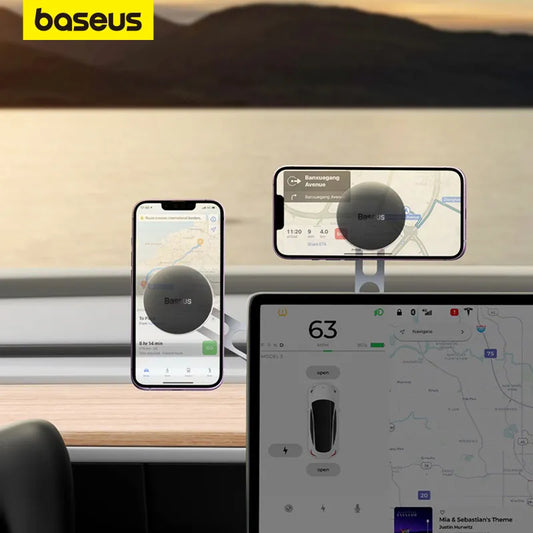 Baseus T-Space Magnetic Car Phone Holder for Tesla Display