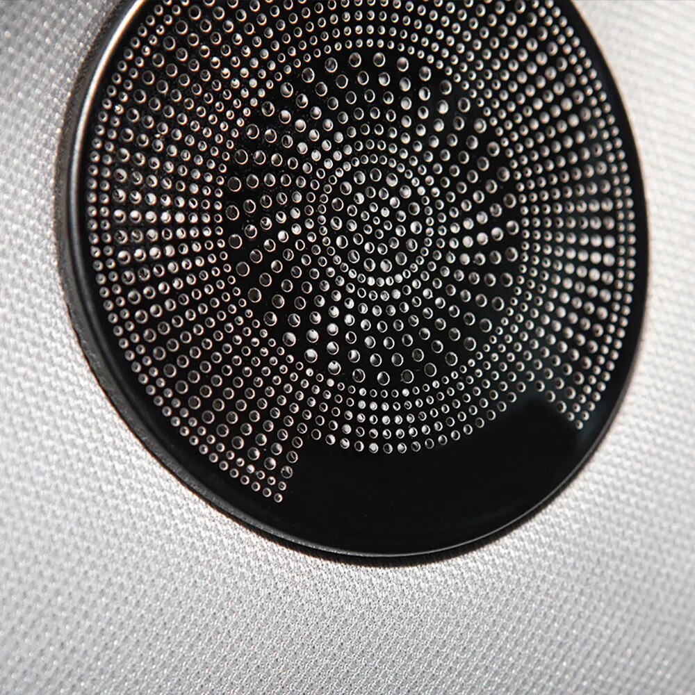 A-pillar Black Stainless Steel Inner Speaker Cover Trim for Tesla Model 3 2017-2023 (2PCS)