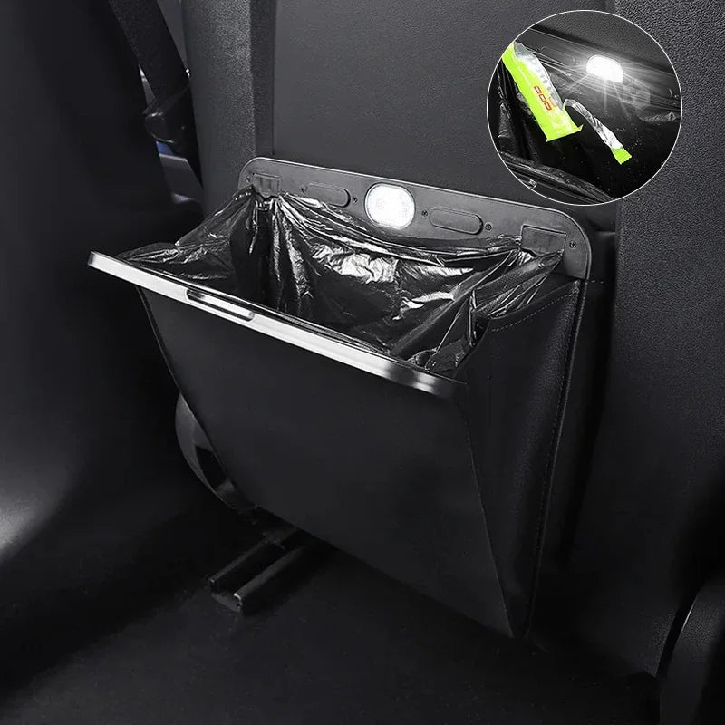 SleekLeather Tesla Garbage Bag