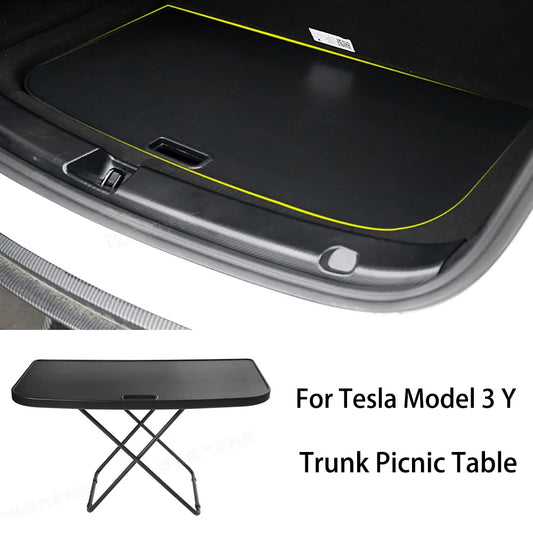 Travelluxe: Travel Trunk Portable Table For Model 3/Y