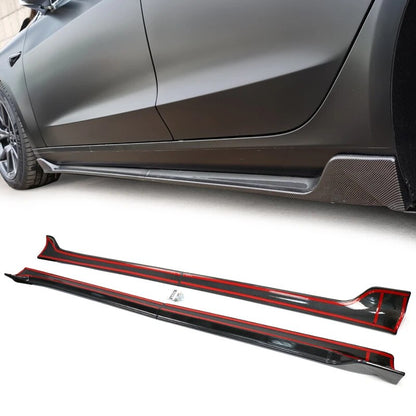 Tesla Model 3 Sporty Side Skirt - Enhance & Safeguard Your Ride