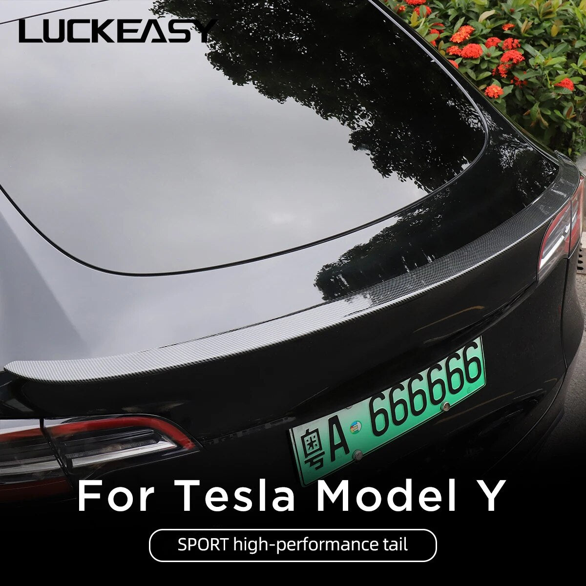 Enhanced Aero Dynamics Rear Spoiler for Tesla Model Y
