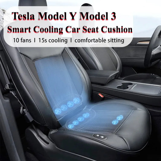 Tesla CoolBreeze Seat Cover - Ultimate Summer Comfort