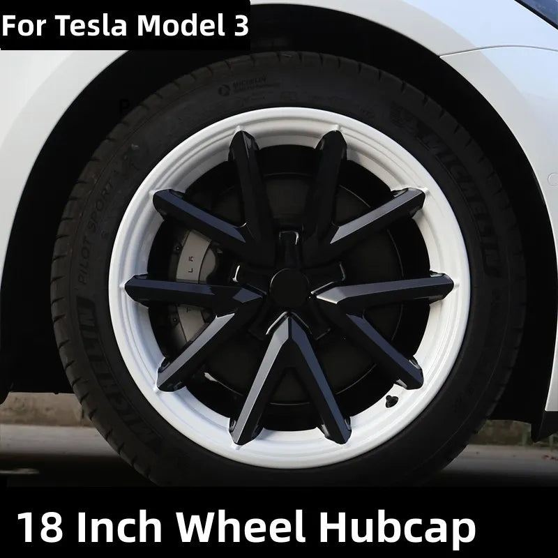 UltimateHub - 18-Inch Hubcap Kit for Tesla Model 3