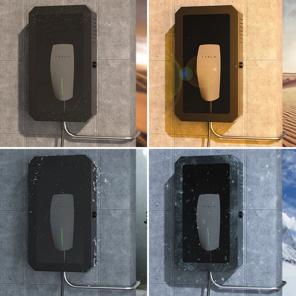 Charging Guardian: Universal EVS Wall Protection Box for Tesla Chargers