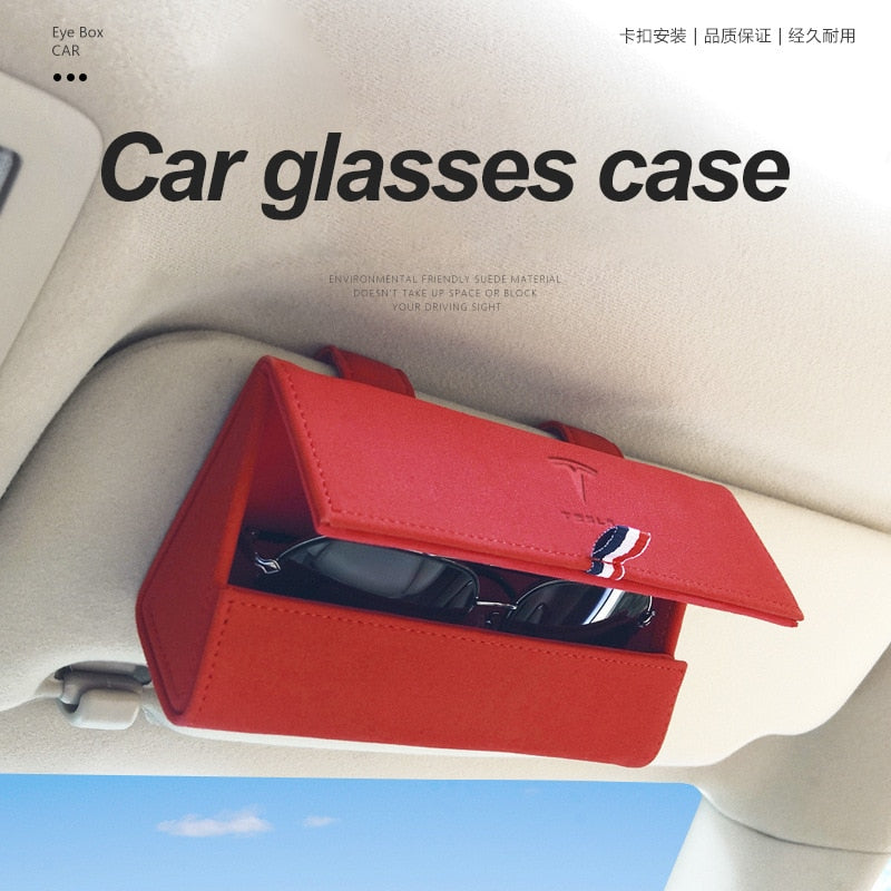 Multi-Purpose Car Glasses Case: Organize with Style