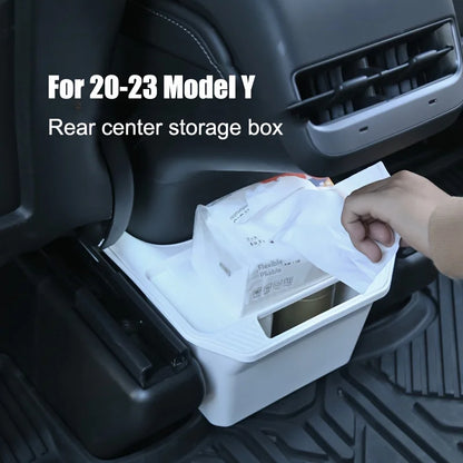 Premium Rear Storage Box Console For Tesla Model 3 & Y