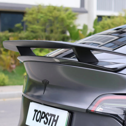 Tesla Model Y Carbon Fiber Spoiler Wing