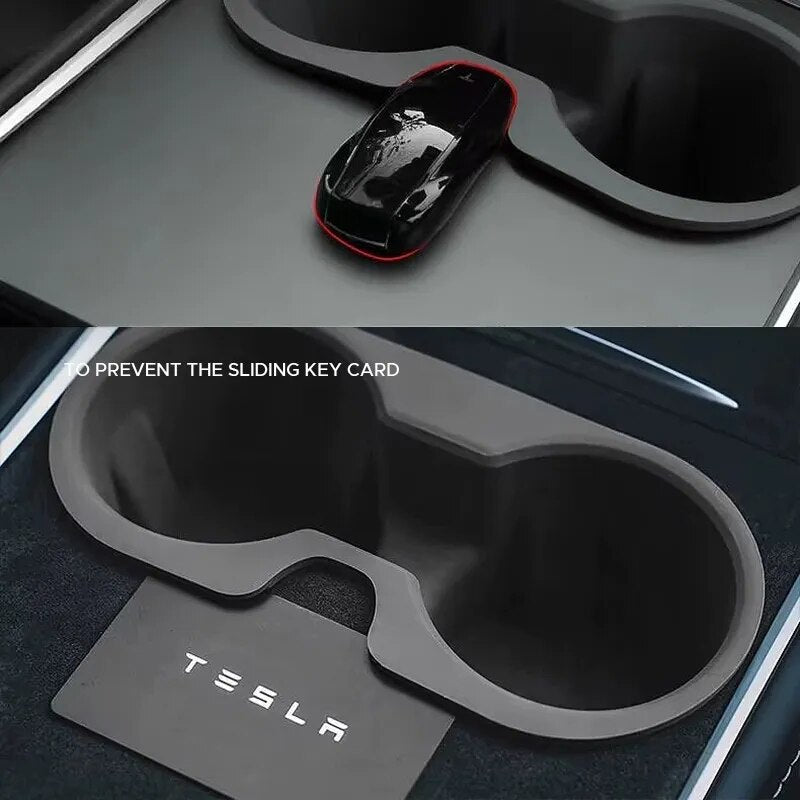 Revolutionary Tesla Model 3/Y Silicone Water Cup Holder