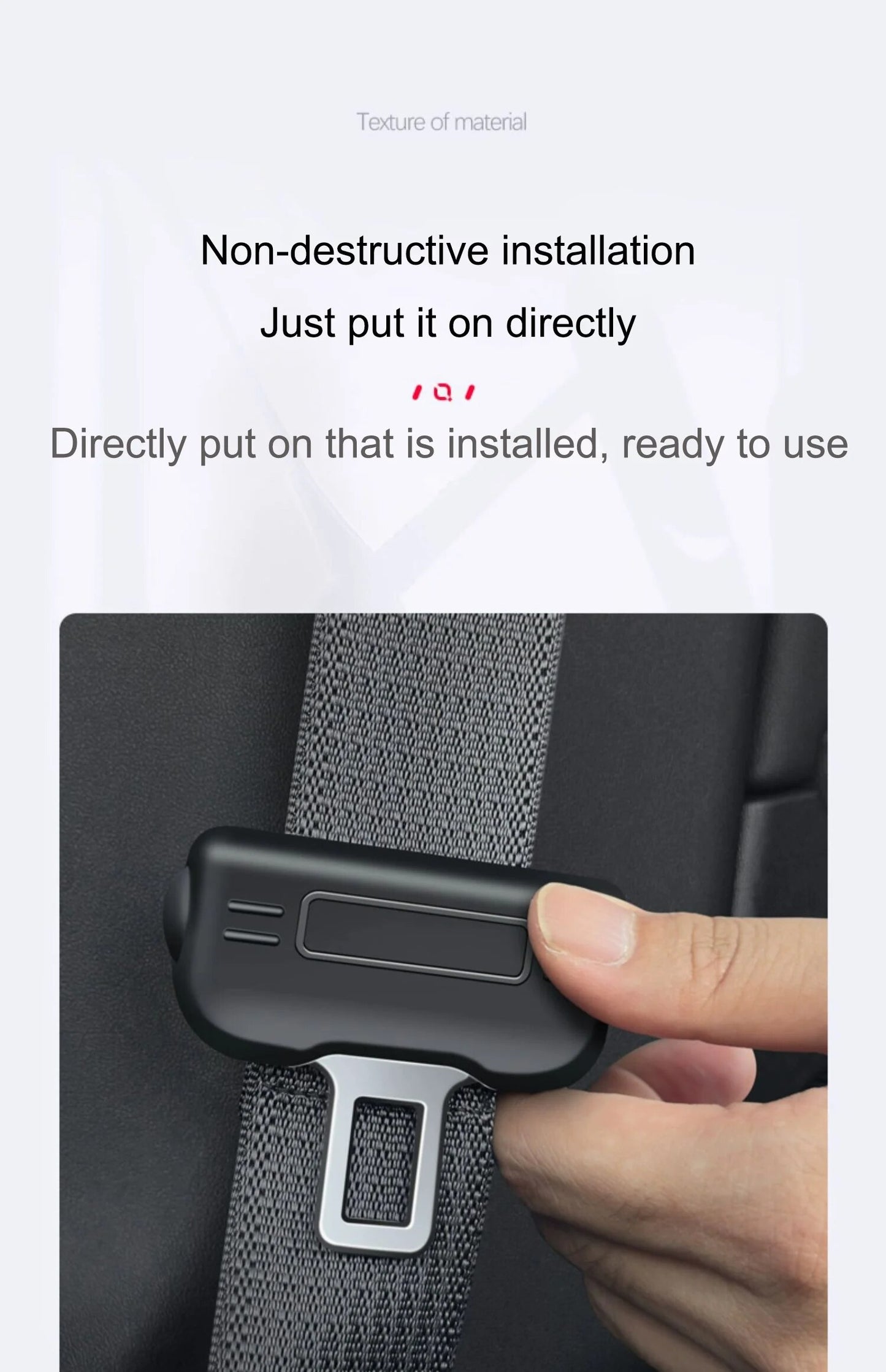 Tesla BeltGuard™ - Seat Belt Head Plug Protector