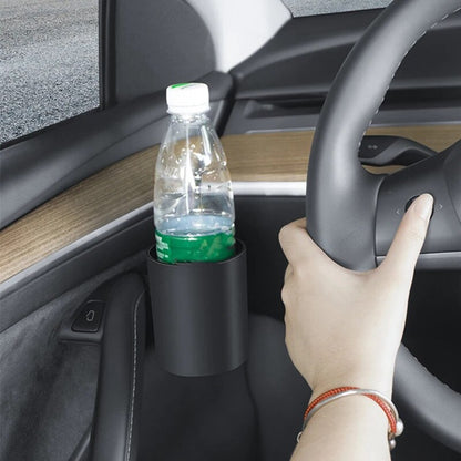 Innovative Car Door Cup Holder & Storage Solution for Tesla Model 3/Y