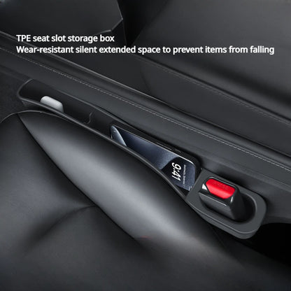 Ultimate Car Organization Solution - Seat Slot Storage Box for Tesla Model 3/Y