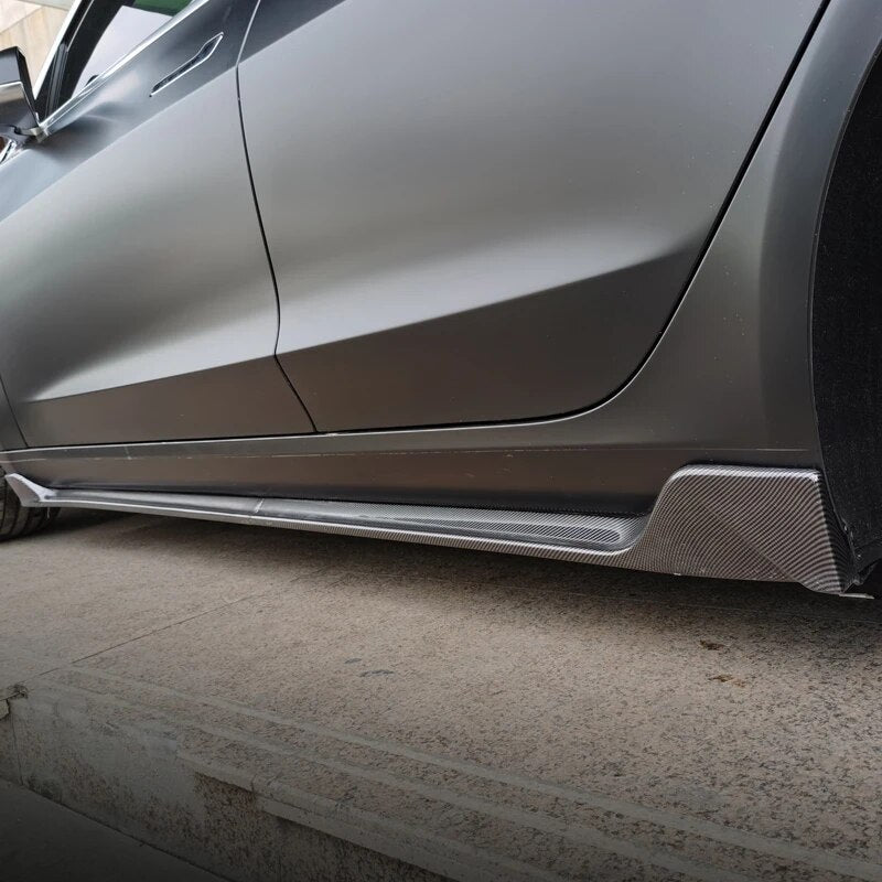 Tesla Model 3 Sporty Side Skirt - Enhance & Safeguard Your Ride