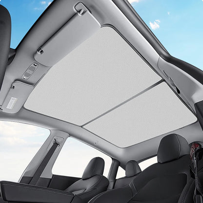 SunGuard ProShield: Advanced Split Sunshade for Tesla Model 3 & Model Y