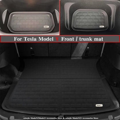 PureLux XPE Floor Mats and Sunshade Combo for Tesla Model 3 & Model Y