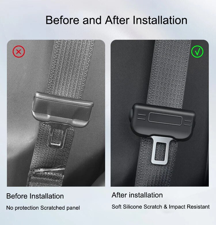 Tesla BeltGuard™ - Seat Belt Head Plug Protector