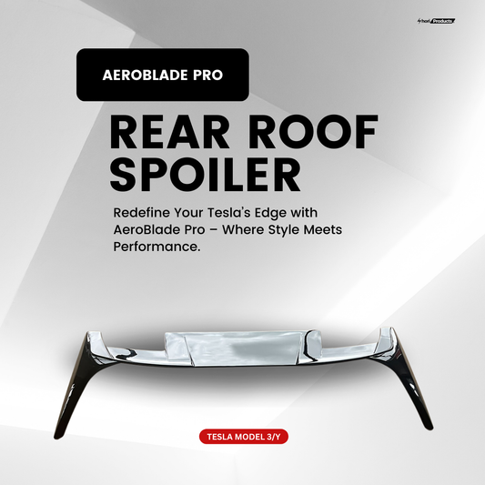 AeroBlade Pro: Rear Roof Spoiler for Tesla Model 3/Y