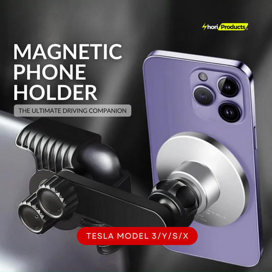 Magnetic Phone Holder for Tesla Model Y/3/X/S - The Ultimate Driving Companion
