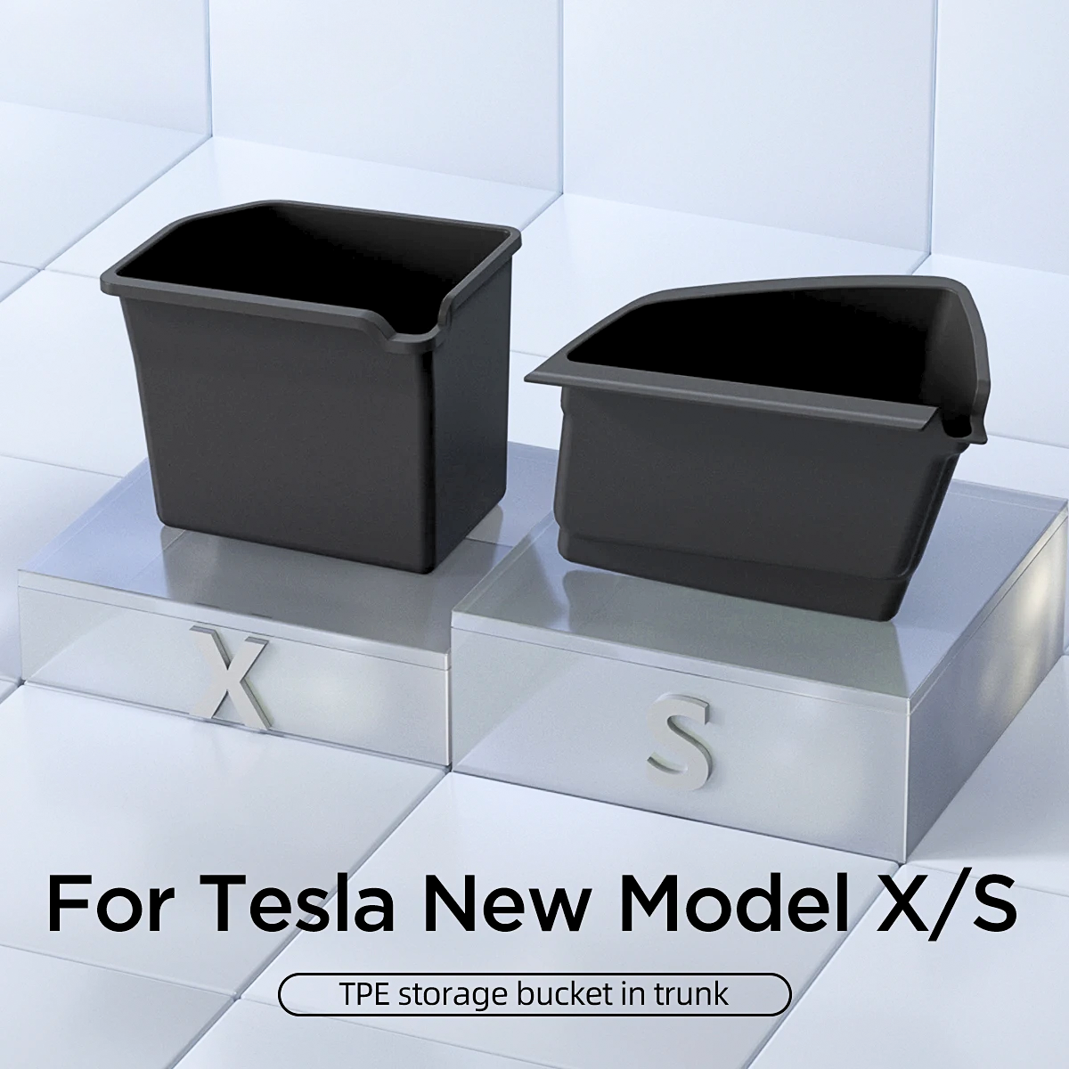 Ultimate Rear Trunk Storage Solution For Tesla Model X/S