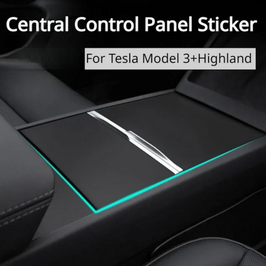 Central Control Panel Sticker For Tesla Model 3+ Highland