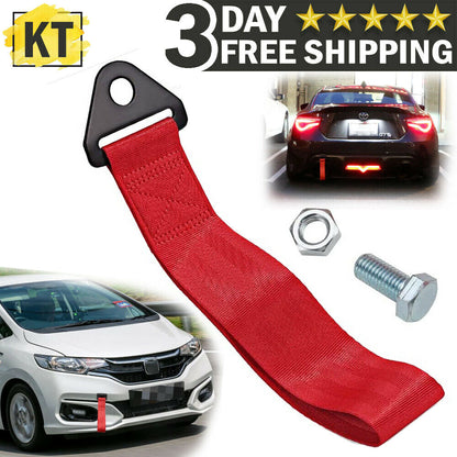 Racing Tow Strap Kit for Tesla - A Must-Have for Track Enthusiasts