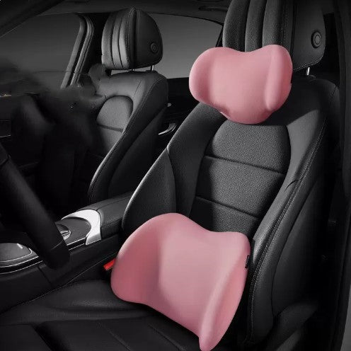 ComfortMax Car Headrest & Cushion Set - Luxurious Support for Every Drive