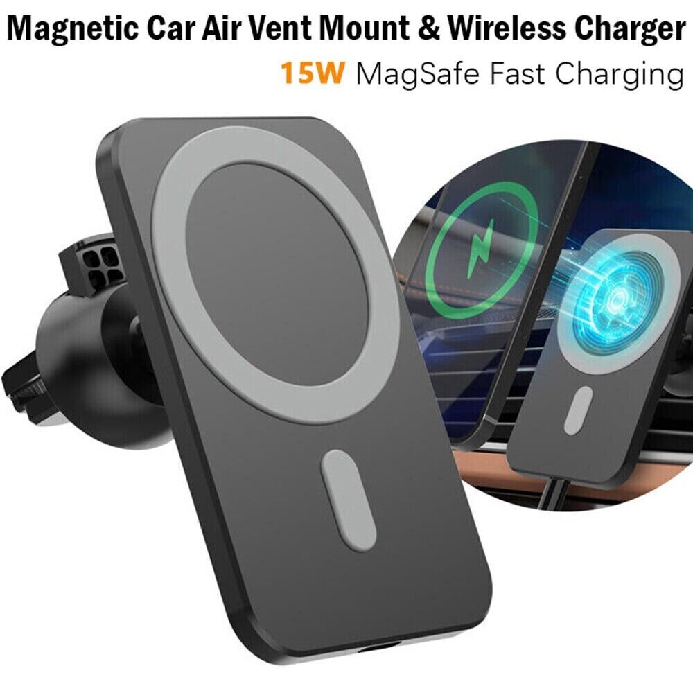 MagCharge - Magnetic Wireless Car Charger and Phone Holder